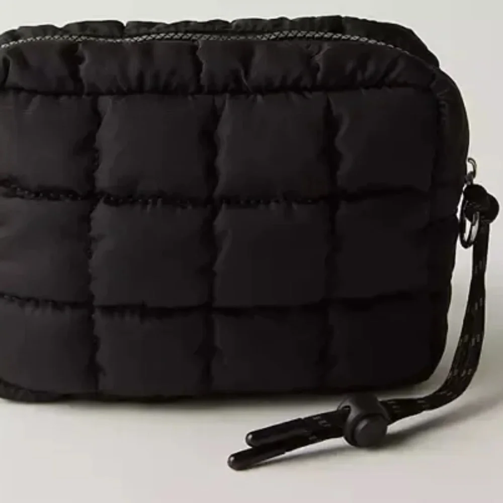 FP Movement by Free People Quilted Mini Case Black NWT
